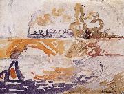 Paul Signac Trestle oil